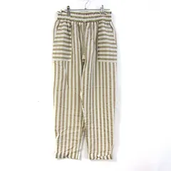 ザラ パンツ ストライプ カジュアルパンツ ボトムス レディース Sサイズ ベージュ系 ZARA 【中古】