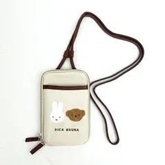 ミッフィー miffy ミッフィー＆ボリス スマホショルダーポーチ るんるんサガラシリーズ