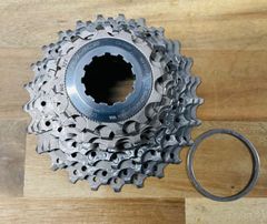 デュラエース CS-7900 12-25T 10S DURA-ACE カセット スプロケット SHIMANO 1mmスペーサー付 シマノ10速 超軽量 チタン 洗浄済