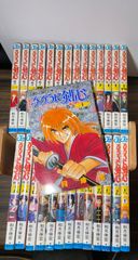 希少【全巻初版】るろうに剣心　全28巻完結セット　和月伸宏　集英社　1990年代当時品　コミック　漫画　歴史　日本史　明治