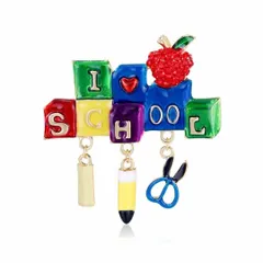 ブローチレディースアクセサリー卒業セレモニー学校ユニークおしゃれ揺れる華やか人気