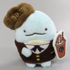 【中古】ぬいぐるみ とかげ(制服) てのりぬいぐるみ 「ゴディバ×すみっコぐらし」 ショコリキサーMEETSすみっコぐらし限定