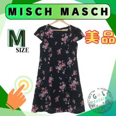 MISCH MASCH ミッシュマッシュ ワンピース おしゃれ カジュアル エレガント 半袖 膝丈 レディース 花柄 M