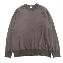 24ss ウル URU クルーネック スウェット シャツ CREWNECK SWEAT トレーナー ヴィンテージ加工 3 紫 パープル メンズのサムネイル