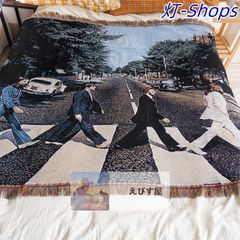 ブランケット カーペット インテリア ラグマット キャンプブランケット タペストリー Beatles