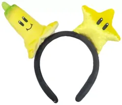 【中古】アクセサリー(非金属) スター＆バナナ カチューシャ 「スーパーマリオ」 ユニバーサル・スタジオ・ジャパン スーパーニンテンドーワールド限定