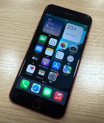 【ランクC】iPhoneSE2 64GB レッド SIMロック解除済