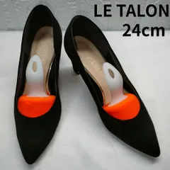LE TALON/ル タロン/ポインデッドトゥ/パンプス/ハイヒール/スエード/24cm