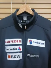 ※希少！！DESCENTE スイスレプリカ　スキーウェア 　ブルー DESCENTEナショナルチームレプリカモデル！スイスアルパイン