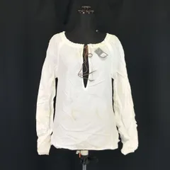 Made in Italy★MIU MIU★長袖シャツ/ブラウス【Womens size -L/40/白/white】正規代理店タグ/Tops/Shirts◆BH258<sale>のサムネイル