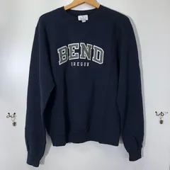 champion eco/チャンピオン ロゴ刺繍 スウェット トレーナー NICARAGUA製 00's メンズ S ネイビー