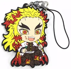 【中古】雑貨 煉獄杏寿郎 ラバーストラップ ～ほっと一息ver.2～ きゅんキャラいらすとれーしょんず 「一番くじ 鬼滅の刃 ～鬼殺の志 弐～」 I賞