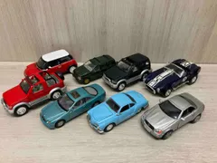 ミニカー 8台セット PAJERO MB SLK 230 JEEP等