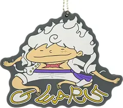 【中古】キーホルダー モンキー・D・ルフィ ギア5(グレー) ラバーマスコットコレクション 「一番くじ ワンピース BEYOND THE LEVEL」 H賞