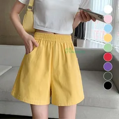 ショートパンツ レディース 9色 夏 。可   vii3v531065