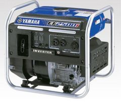 鹿児島発　ヤマハ 2.5KVAガソリンエンジンインバータEF2500i 発電機