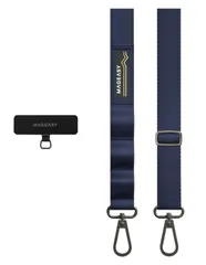 【人気商品】20mm Card Strap+ ] 対応 各種 スマートフォン [ 携帯ショルダー 携帯ストラップ ストラップ ショルダー スマホ 付) ホルダー (ストラップ スマホストラップ 太め 斜めがけ/首掛け/肩掛け スマホショルダー [MagEasy