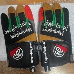 1営業日発送 MARTINE ROSE & stussy DRIVING GLOVES