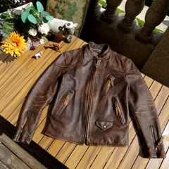 Angy様専用【状態良好・タグ付き】ドルチェ&ガッバーナ レザーブルゾン