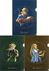 【中古】クリアファイル リンク＆ゼルダ A4クリアファイル3枚セット 「ゼルダの伝説 コンサート 2018」