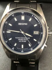 【１品限り】 シチズン CITIZEN レグノ REGUNO  ソーラーテック電波時計  H415-A0WRK01 ■管理番号L29132YER-250707-50-3（990）
