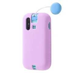 mamorino6 シリコンケース シルキータッチ/ラベンダーのサムネイル