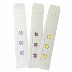 クルチアーニ cruciani 四つ葉 クローバー レース ブラスレット ミサンガ アンクレット 3点 セット 3本 まとめ 黄色 紫 0418のサムネイル