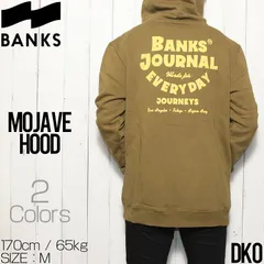 【送料無料】プルオーバーパーカー フーディ BANKS バンクス MOJAVE HOOD WFL0333のサムネイル