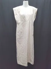 ◇ ⊂ ◎ Bab バブ ロング ジャンパースカート サイズM ベージュ系 レディース P  【1408200041387】