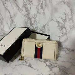完売】 楽天市場】グッチ 財布 レディース GUCCI 長財布 オフィ