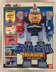 当時物　五神合体　DX隠大将軍　忍者戦隊カクレンジャー　隠れ大将軍　戦隊ロボ 五神合体 DX 隠大将軍 (Kakure Daishogun) レビュー | RoboToyDays