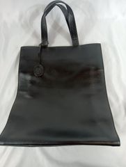 ファミリア　familiar　レザー　トートバッグ　ブラック