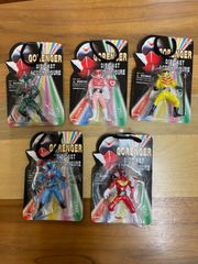 秘密戦隊ゴレンジャー ダイキャスト アクションフィギュア ５体
