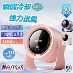 新品未使用扇風機 dcモーター 100段階調節 サーキュレーター 卓上 壁掛け ファン コードレス リビング USB 充電式 リビング 省エネ 小型 静