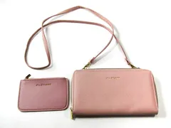 ジルスチュアート ショルダーウォレット/コインケース 2点セット 財布 ノベルティ ブランド まとめて レディース JILLSTUART 【中古】