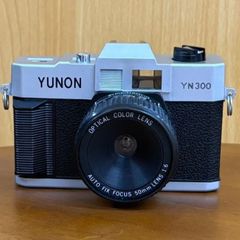 ◎【✨昭和レトロ✨】YUNON YN300 フィルムカメラ　カメラ　アンティーク　ヴィンテージ　camera 写真　Photo フォト　レンズ　骨董品　アウトドア　インドア　おでかけ　zoom メンズ　レディース　コンパクトカメラ