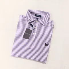 ジーフォア×スコッティキャメロン 半袖 ストレッチ ポロシャツ L ホワイト ジーフォア×スコッティキャメロン 半袖 ストレッチ ポロシャツ L
