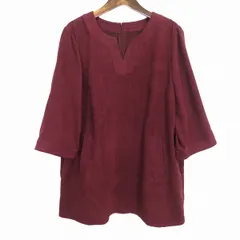 【美品】レリアン *近年スリットチュニックカットソー 13+ 美品】レリアン *近年スリットチュニックカットソー 13+