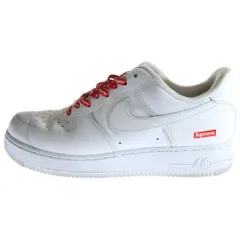 NIKE (ナイキ) ×SUPREME AIR FORCE 1 LOW CU9225-100 シュプリーム エアフォース ローカットスニーカー ホワイト US10/28cm