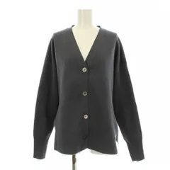 【美品】IENA✨Vネック カーディガン グレー ウール100 長袖 フリー 2025年最新】Iena カーディガン グレーの人気アイテム - メルカリ