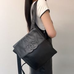 CHANEL　シャネル　ココマーク　ラムスキン　リュック　バックパック　レディース　６番台【中古商品】Backpack HIBUOCHI VINTAGE