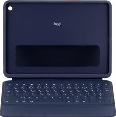 中古　ロジクール　Rugged Combo 3 保護キーボードケース　型番：YU0073（iPad 第7世代、第8世代、第9世代用）b