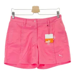 サイズ：L PUMA GOLF プーマゴルフ  ショートパンツ  ピンク系 [240101352346]# ゴルフウェア レディース ストスト