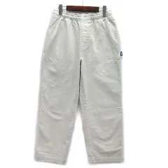 ステューシー STUSSY ブラッシュ ビーチ パンツ Brushed Beach pant 116553 オフホワイト 白 Sのサムネイル