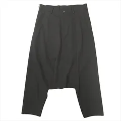 コムデギャルソンコムデギャルソン 新品未使用 サルエルペンギンパンツ COMME des GARCONS ウールサルエルペンギンパンツ （BLACK COMME