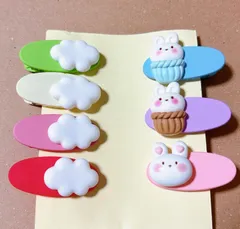 ヘアクリップ 子供 ヘアピン 女の子 パッチンピン 髪留め