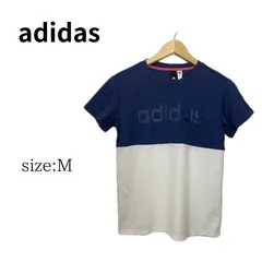 【 美品 】adidas アディダス　トップス　Tシャツ　ロゴ　半袖　レディース　M