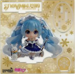 [중고]아크릴스탠드· 아크릴 패널 스노우 미쿠 2019 스노우 미쿠 올 스타 아크릴스탠드[SNOW MIKU] 스노우 미쿠 스카이타운 한정