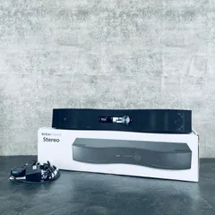 美品 ミライ スピーカー ステレオ 【中古】動作保証 MIRAI SPEAKER STEREO SF-MIRAIS6 オーディオ機器 ブラック/514504