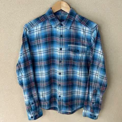 Patagonia FA18年　54020 XXSサイズ　レディース　ライトウェイトフィヨルドフランネルシャツ　青